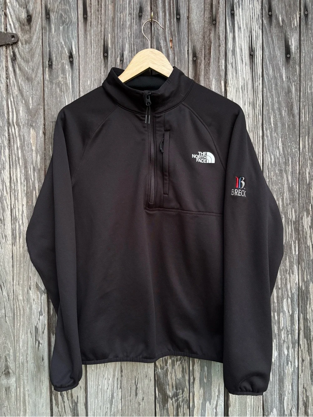 The North Face Canyonlands 1/2 zip pullover “Breck” black size medium